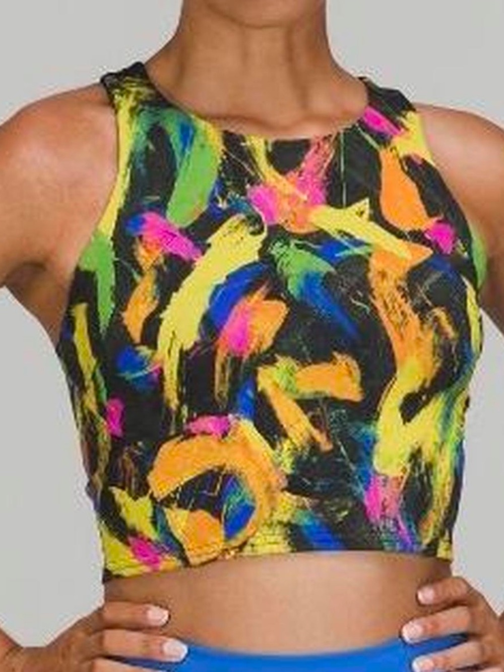 Lululemon Cropped Tank Top 2 XS